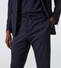 Jersey slim pants
