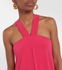 Astro off-shoulder minidress