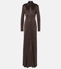 Jersey maxi dress