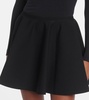 Pleated miniskirt