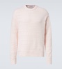Wool and cotton-blend sweater