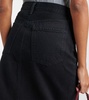 Della denim midi skirt