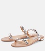 Maxi-Tequila embellished leather sandals