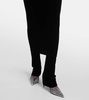 Fluid jersey skirt pants
