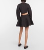 Wool-blend miniskirt 