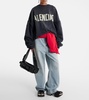 Logo cotton jersey sweatshirt