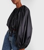 Balloon bomber jacket