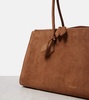 Le Teckel suede tote bag