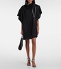 Draped minidress