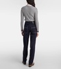 Zibello high-rise straight jeans