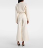 Caden cotton-blend twill wide-leg pants