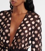 Aurelia printed gown