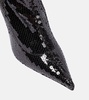 Elixir sequined over-the-knee boots