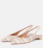 Purist Sling woven slingback flats