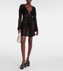 Bianca crochet cotton minidress