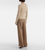 Milla cable-knit cashmere sweater