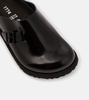 Niamey patent leather clogs