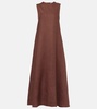 Tallin linen maxi dress