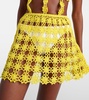 Ibiza crochet cotton minidress