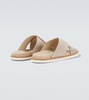 Suede sandals