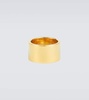 Logo sterling silver ring