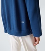 Double-breasted cotton cardigan