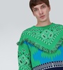 Icon Bandana jacquard virgin wool sweater