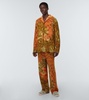 Bandana Piquet jacquard cotton shirt