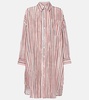 Silk midi dress