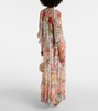Sew Yesterday silk maxi dress