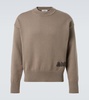 Cotton and wool sweater