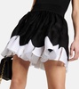 V-neck minidress