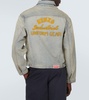 Drawn Varsity embroidered denim jacket