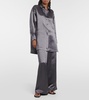 Acanto satin wide-leg pants