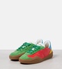 Bars leather sneakers