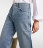 Ren high-rise wide-leg jeans
