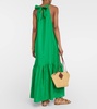 Ibiza linen maxi dress