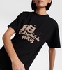 Oversized logo cotton T-shirt