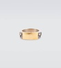Star embossed ring
