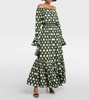 Almendra Perla cotton poplin maxi dress