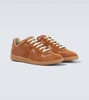 Replica leather sneakers