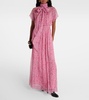 Novak silk satin gown