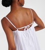 Heather cotton batiste maxi dress