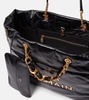1945 padded leather tote bag