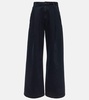 Ellis low-rise wide-leg jeans