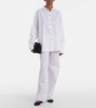 Austin cotton straight pants