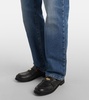 High-rise straight jeans
