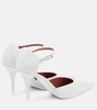Barbara Mary Jane leather pumps