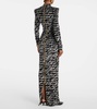 Love Letter jacquard gown