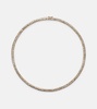 Zoe 18kt gold choker with diamonds